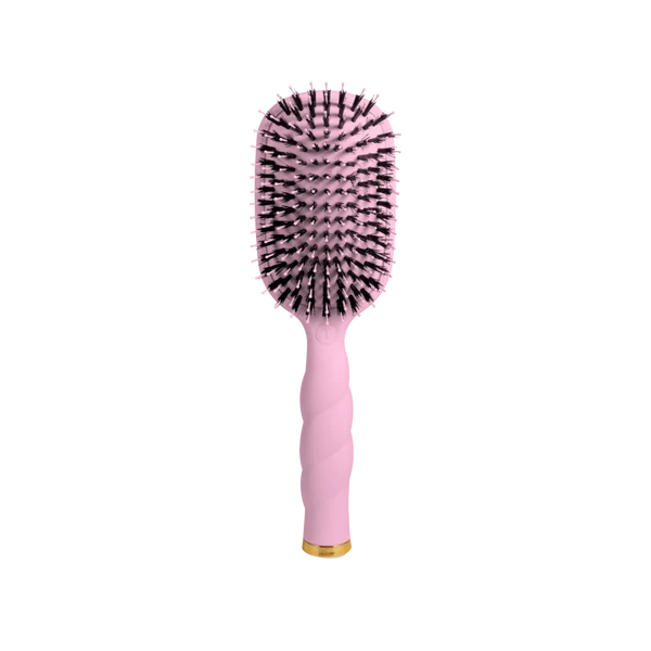 Boar Bristle Hair Brush-Bubblegum Pink