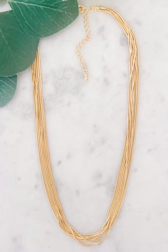 Multi-Layer Chain Necklace