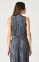 Slate Pleated Tank