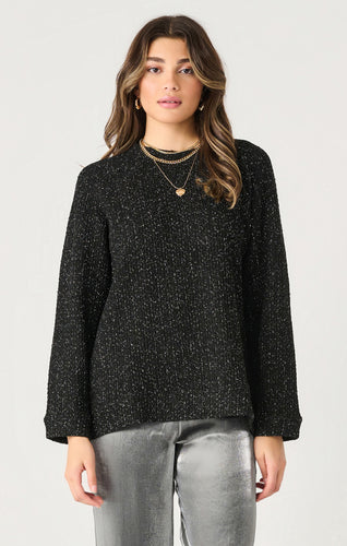 Black Shimmer Sweater