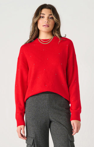 Cherry Embellished Sweater