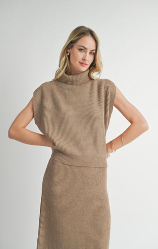 Turtleneck Vest