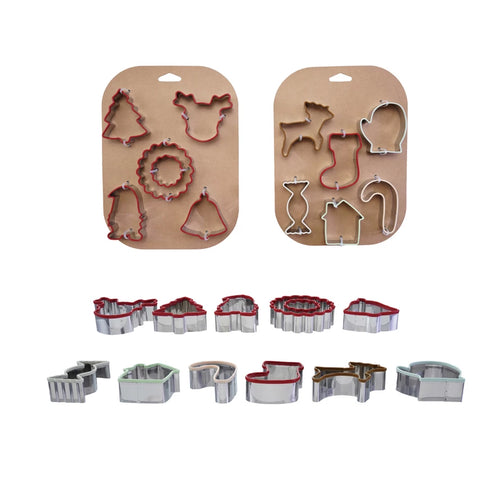 Stainless Steel Holiday Cookie Cutters