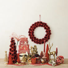 Cotton Bow Shaped Table Runner with Embroidery and Beads