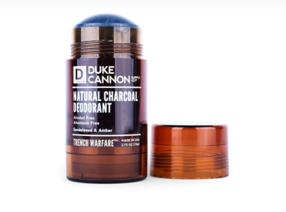 Natural Charcoal Deodorant - Sandalwood and Amber