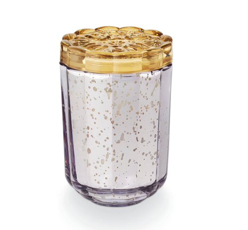 Lavender La La Flourish Glass Candle