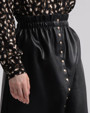 Black Woven Skirt
