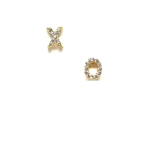 Single Initial Earring