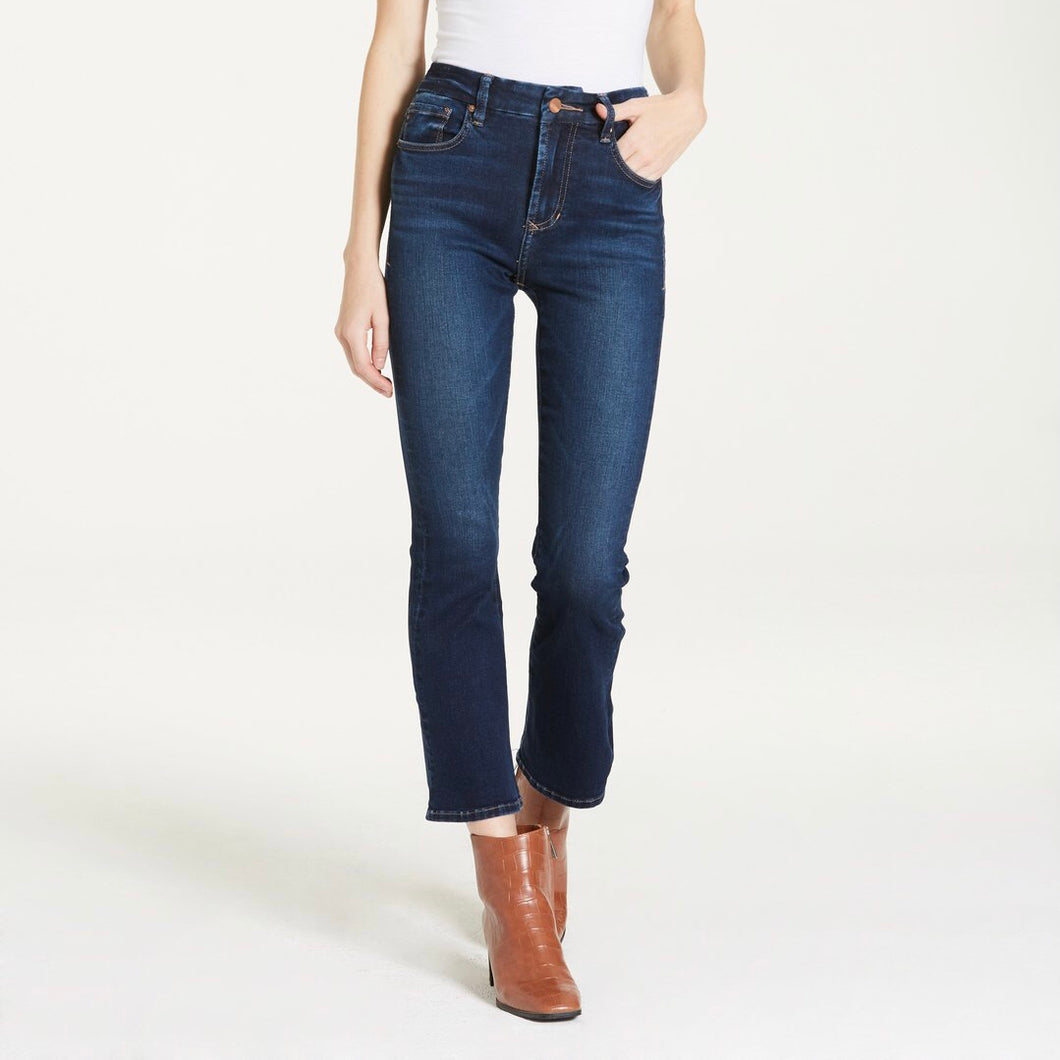 Jeanne Super Highrise Cropped Flare Jeans